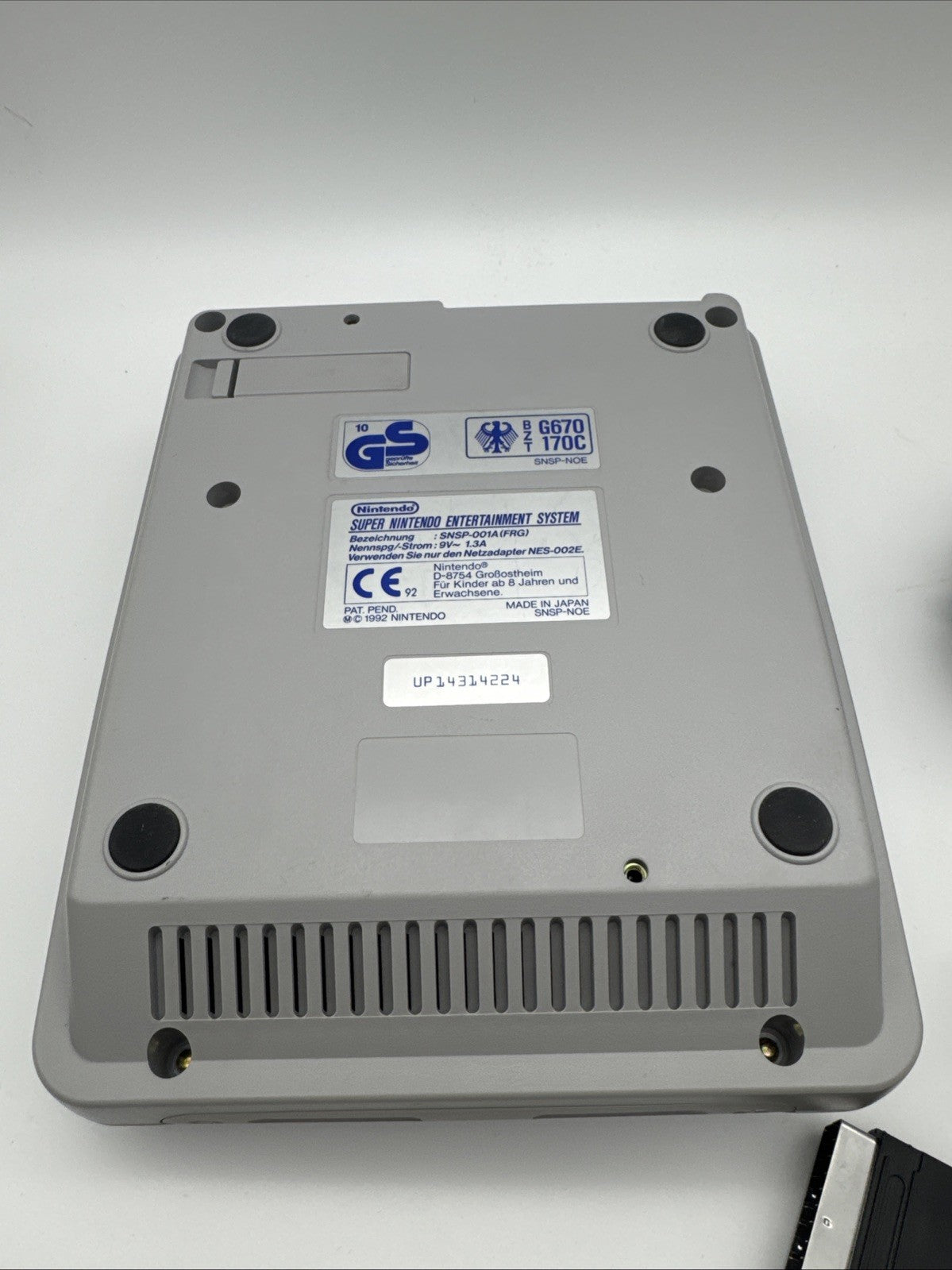 SNES Super Nintendo Konsole Getestet & Geprüft Guter Zustand