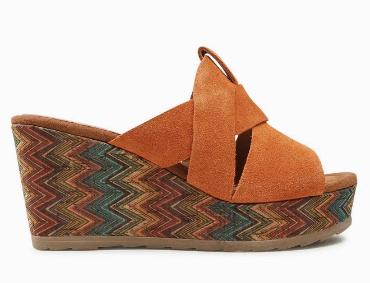 MARCO TOZZI Damen Pantolette Gr. 40 Slipper Sandale Sandalette Keilsandale