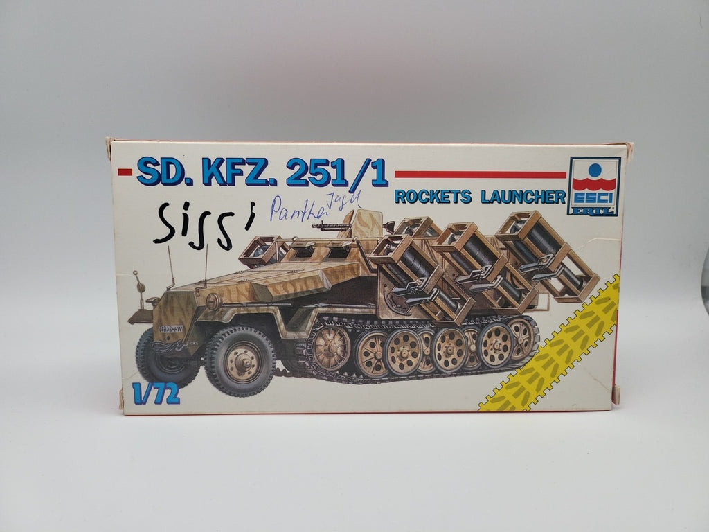 Esci Ertl 8344 Sd.Kfz.251/1 Rockets Launcher 1:72 NEU mit OVP