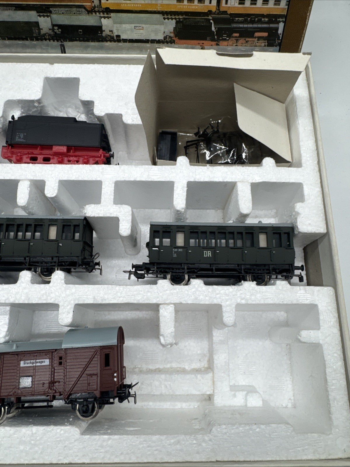 Piko  DDR /0755/000 - Zugset BR56 2719 + 5 Güterwagen - HO - OVP