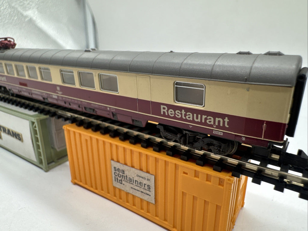 Fleischmann Piccolo 8162 Restaurantwaggon Speisewagen Spur N #315
