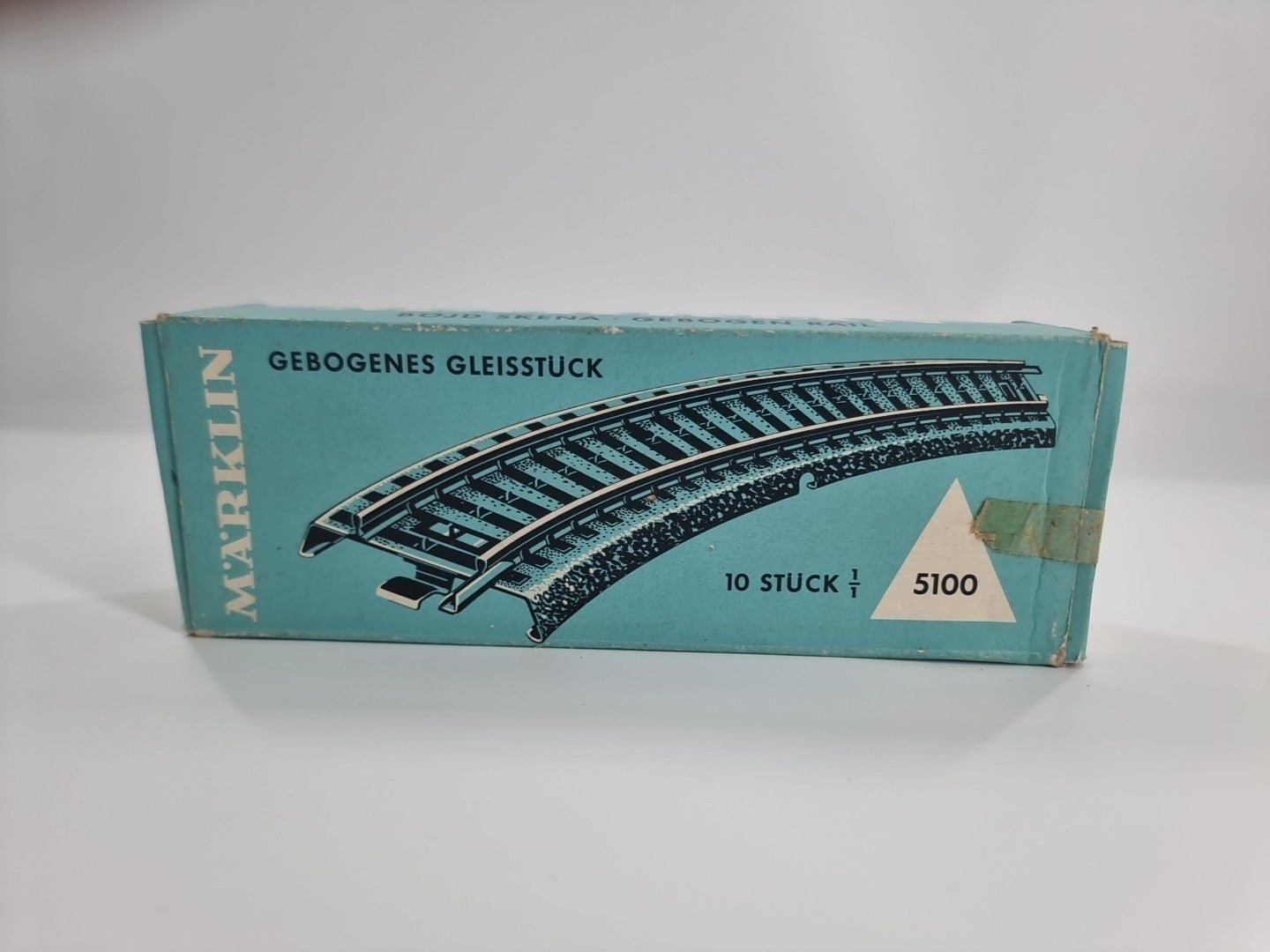 Märklin M-Gleis 5100 - 10 x gebogene Gleisestück 1/1 In OVP
