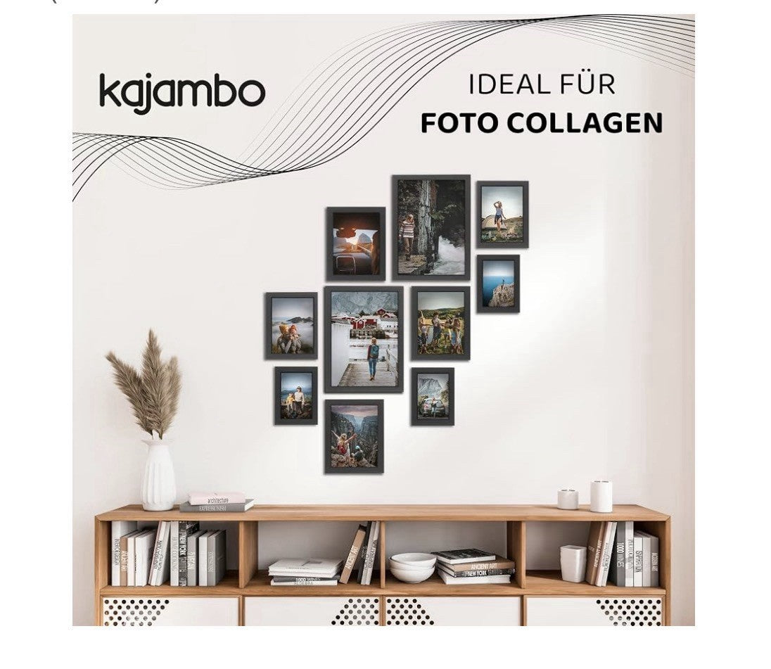 Bilderrahmen 10er Set, Bilderrahmen Set Verschiedene Größen Wand Oder Aufstellen