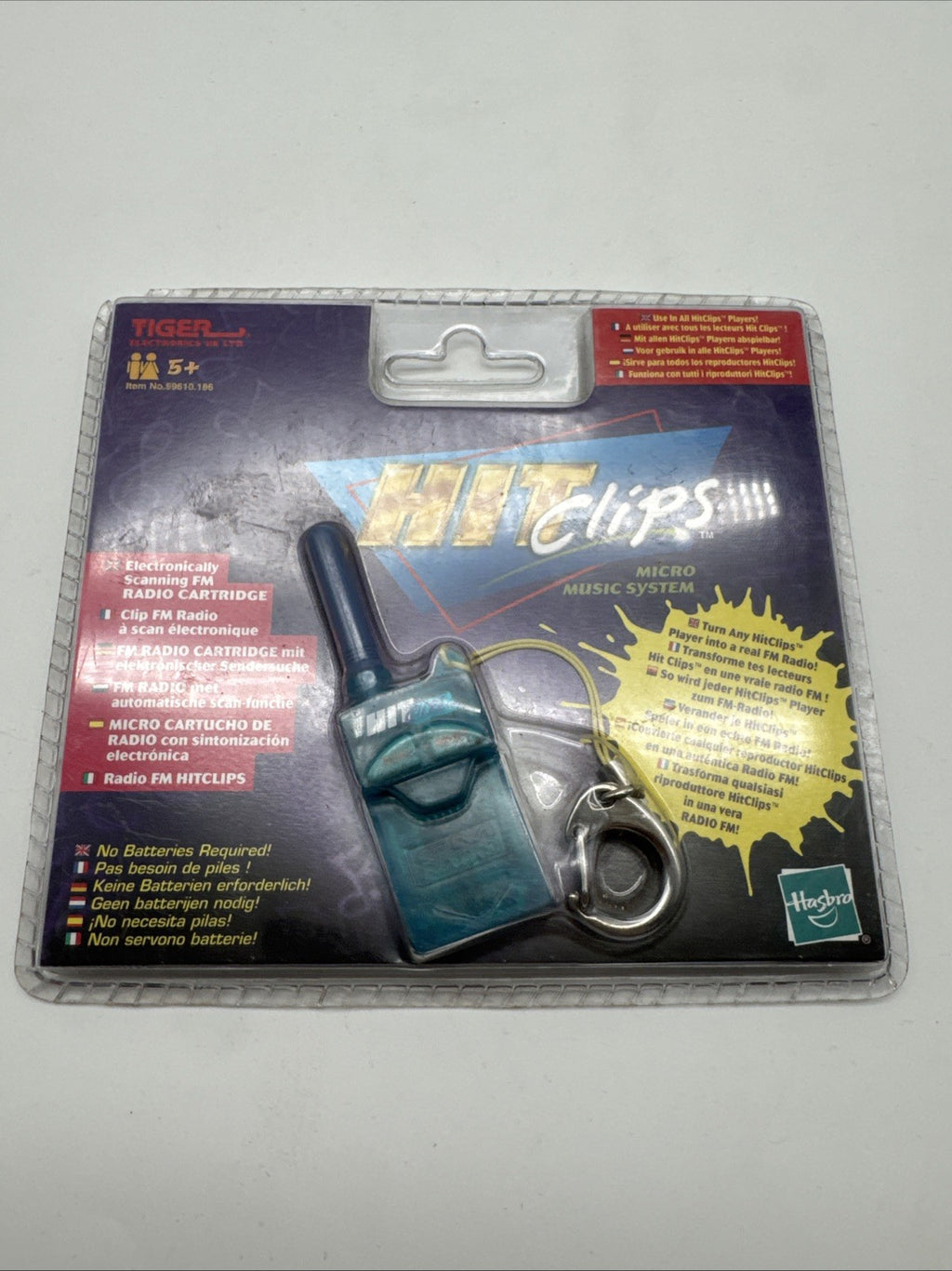 Hasbro Hit Clips Tiger Electronics Gig Radio FM und Electronic Scan