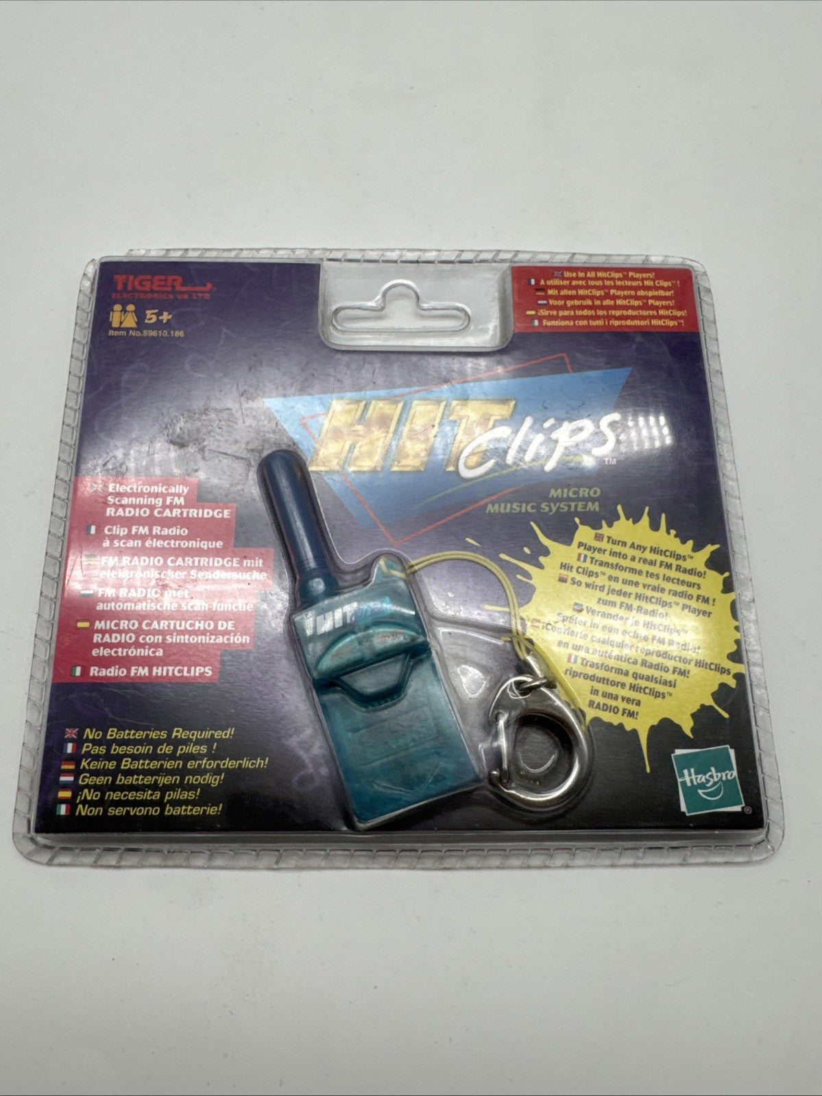 Hasbro Hit Clips Tiger Electronics Gig Radio FM und Electronic Scan