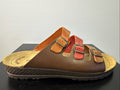 Rohde Pantoffel Gr. 43 Damen Leder Braun Slip On 