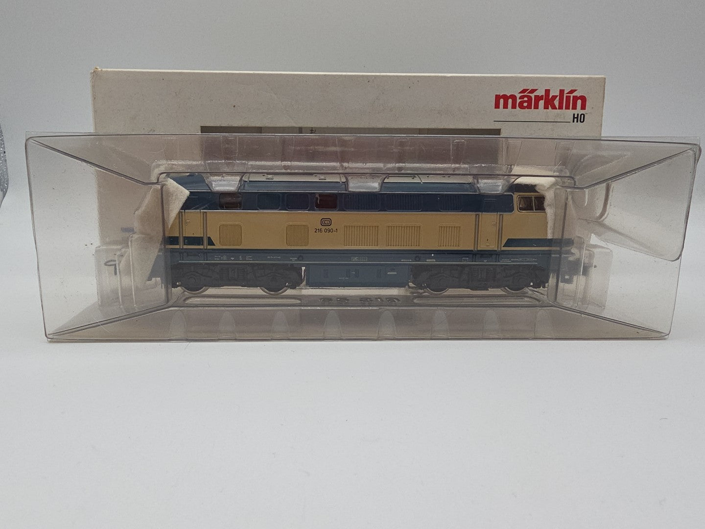 Märklin H0 3074 Diesellok BR216 090-1, DB, DC, Licht, NEM, NEU in OVP #56086