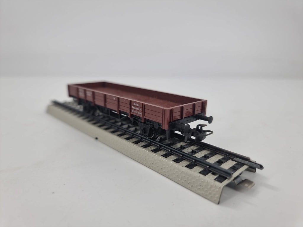 Märklin  H0 505 der DB Niederbordwagen  Braun