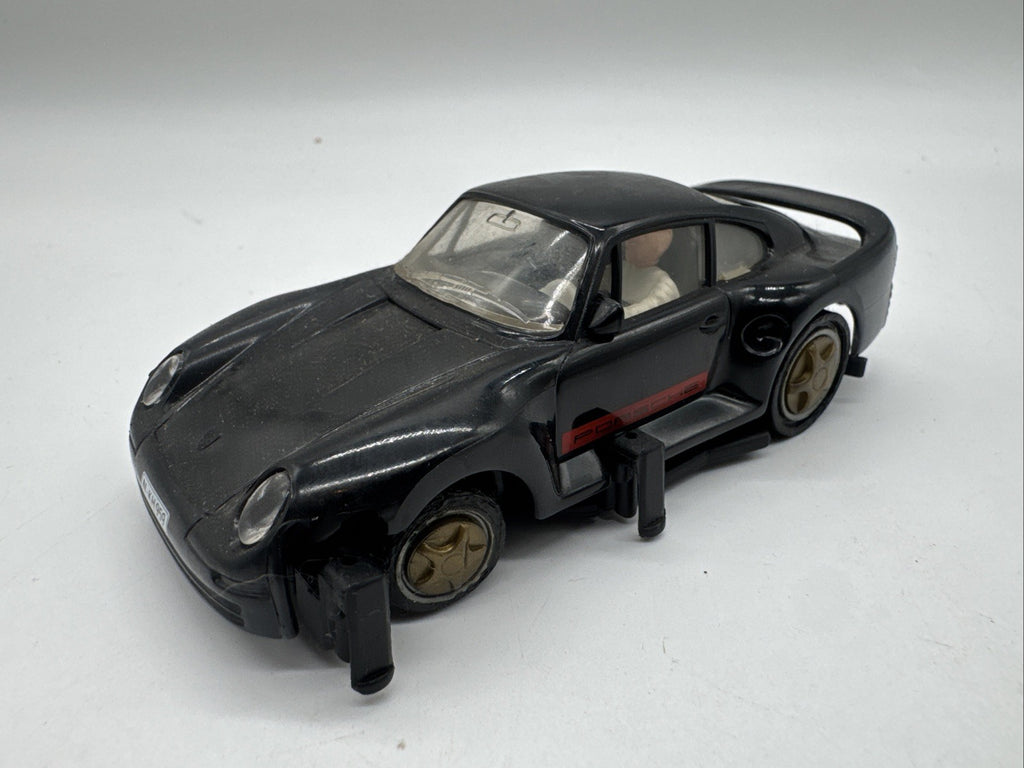 Carrera Servo 140  Porsche Carrera 944 in schwarz #591