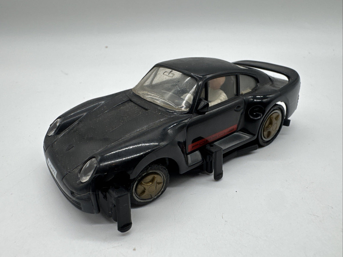 Carrera Servo 140  Porsche Carrera 944 in schwarz #591