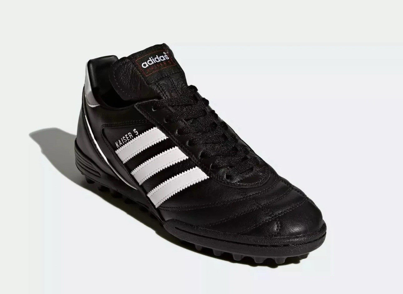 677357 Adidas Kaiser 5 Team Boot Schwarz Weiss Herrenschuhe EUR 39 1/3 UK 6