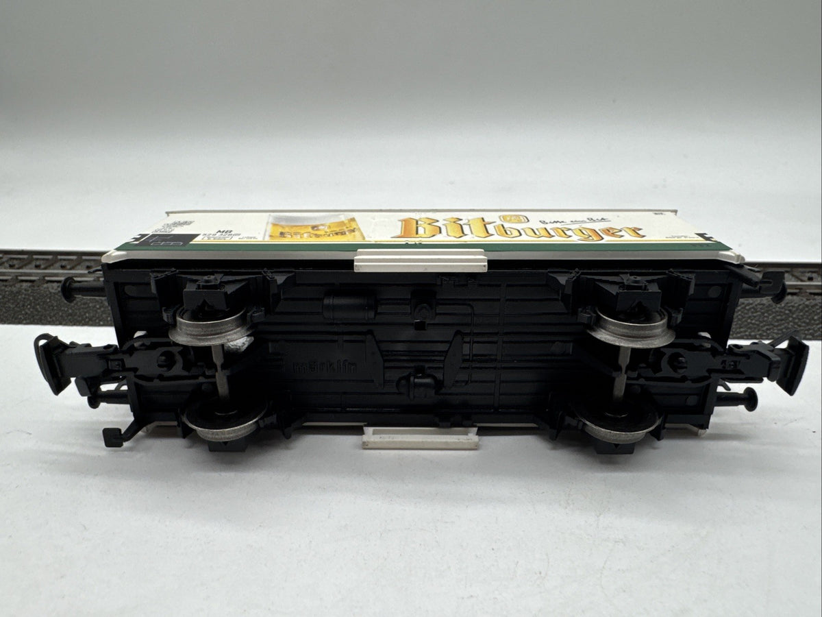 Märklin H0 94277 Güterwagen Bierwagen Kühlwagen SoMo 529 328 MB "Bitburger" #396