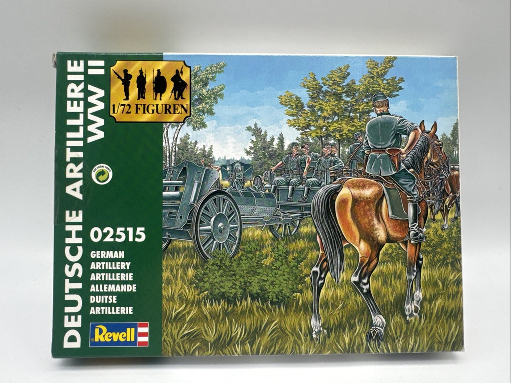 Revell 02515 WKII Deutsche Artillerie Pferdegespann mit Haubitze OVP-Neu