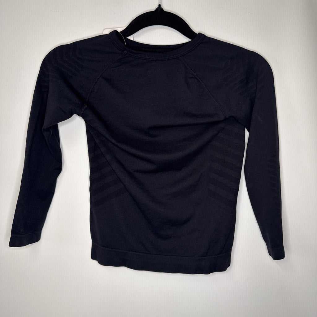 Erima Longsleeve Kinder 3xs Schwarz Langarm Stretch 