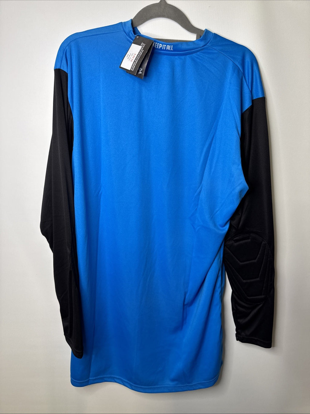Keeper Sport Torwart Trikot Gr. XL Blau Neu 