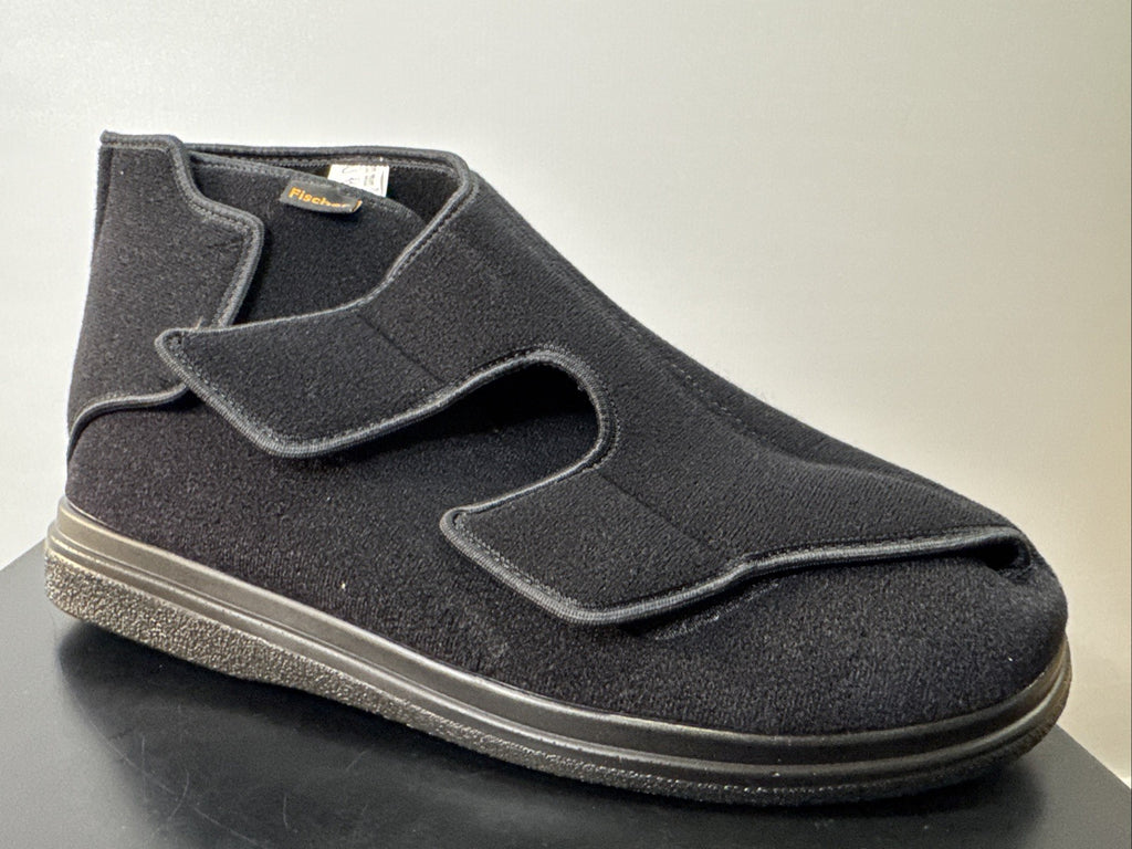 Fischer Therapieschuh Gr.47 Verbandschuh Hausschuh Senioren Reha  K/30mm