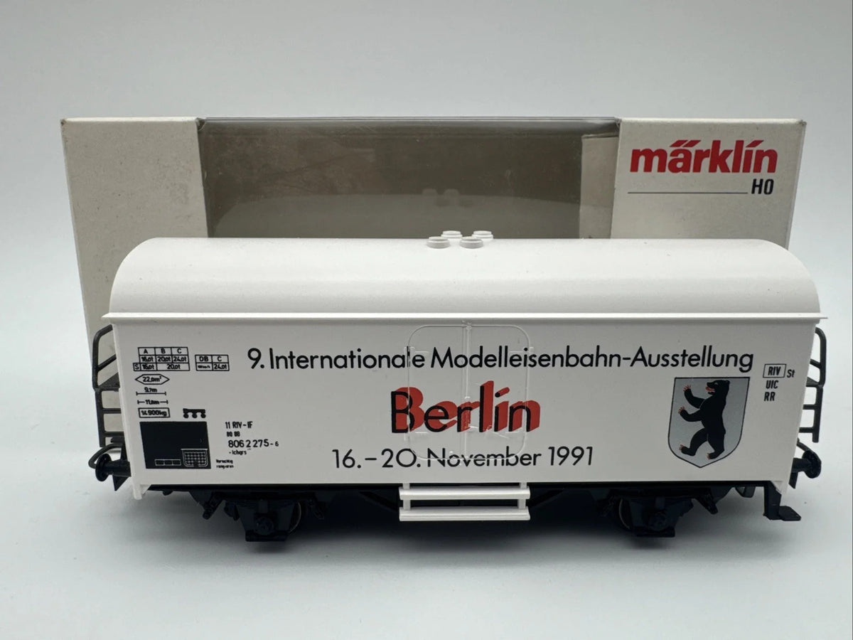 Märklin H0 Güterwagen Berlin 9. Internationale Modellbahn Ausstellung 1991 OVP