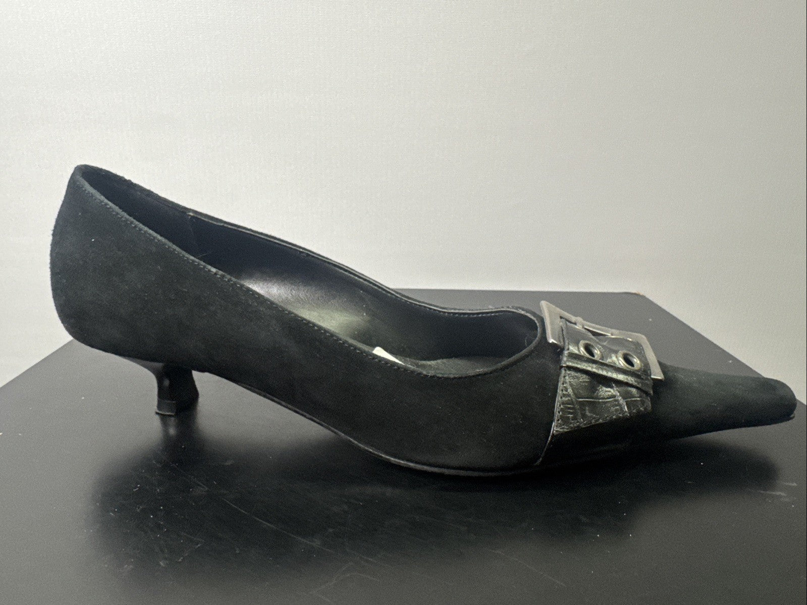 Solo Lei Damen Pumps Gr. 41 Leder Absatzschuh