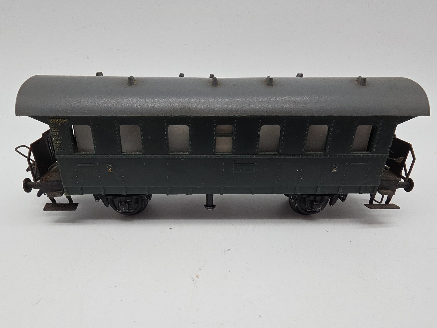Trix Express H0 6670 Personenwagen Donnerbüchse 2. Klasse 83694 Wt grün