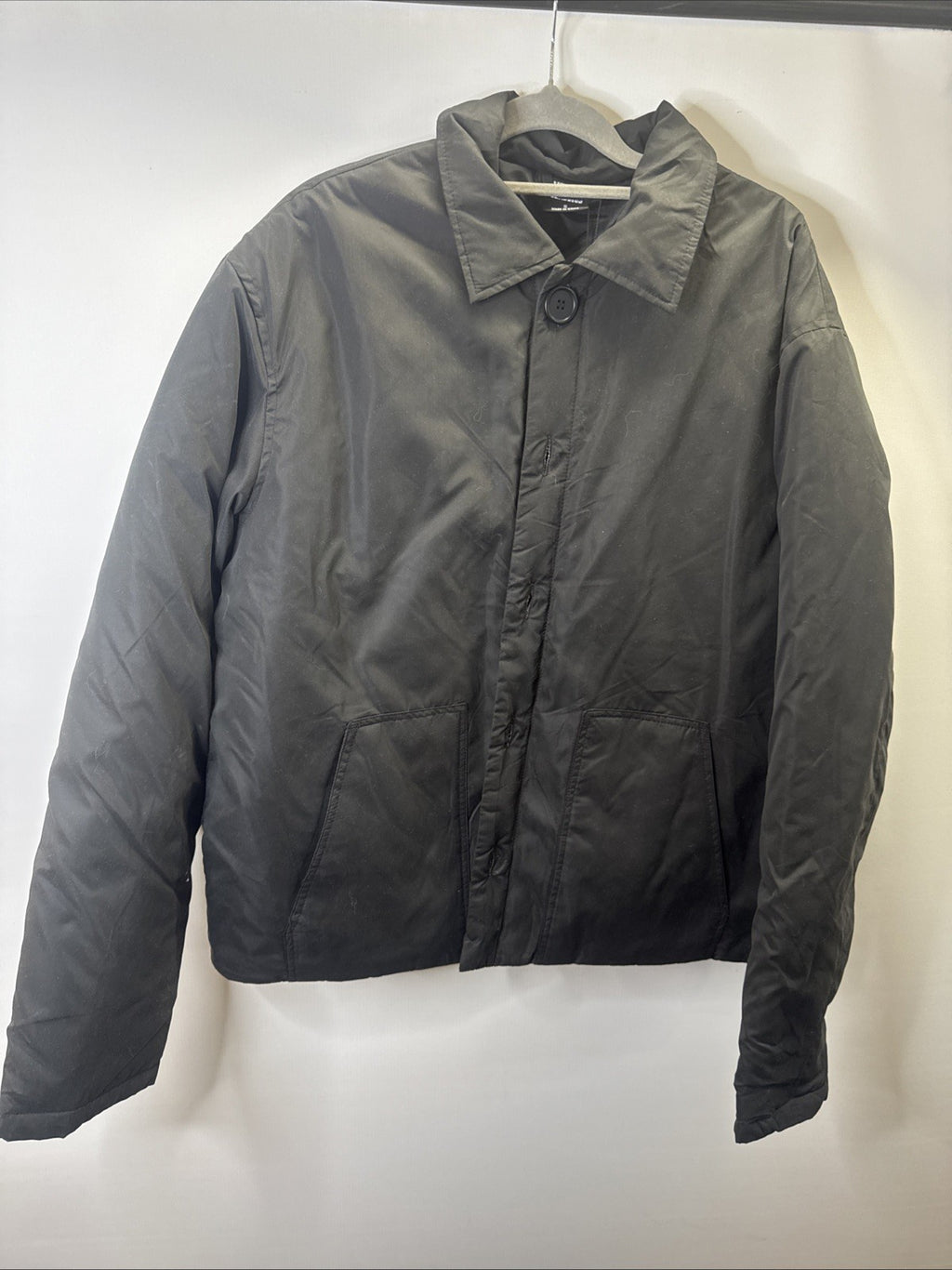 Urban Classic Herrenjacke Gr. S Schwarz Knopf