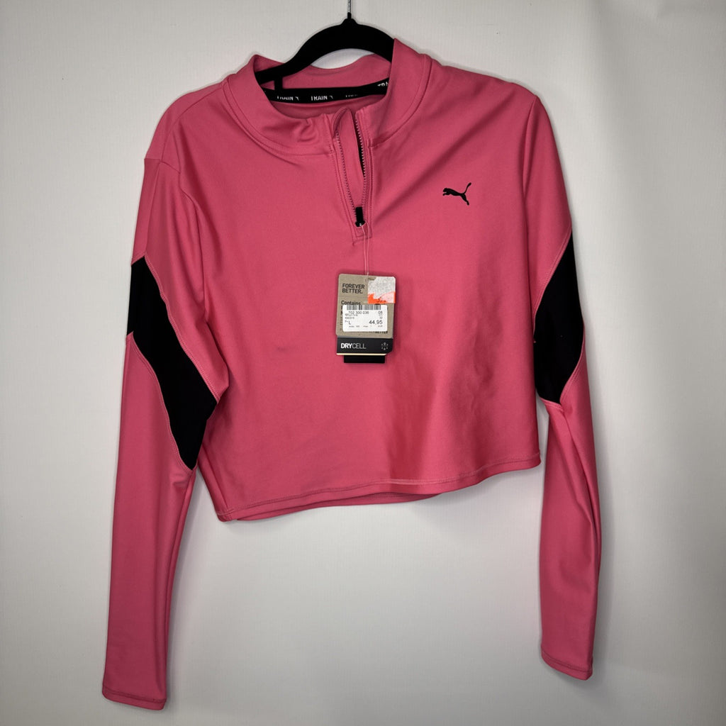 Puma Damen Trainingsjacke Gr. L Bauchfrei 