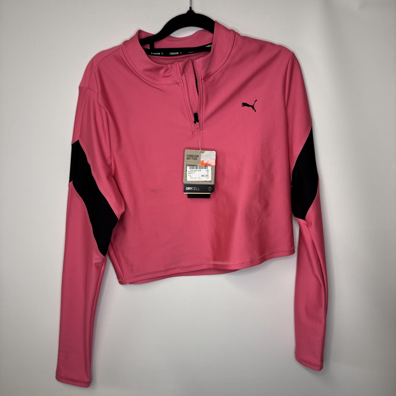 Puma Damen Trainingsjacke Gr. L Bauchfrei 