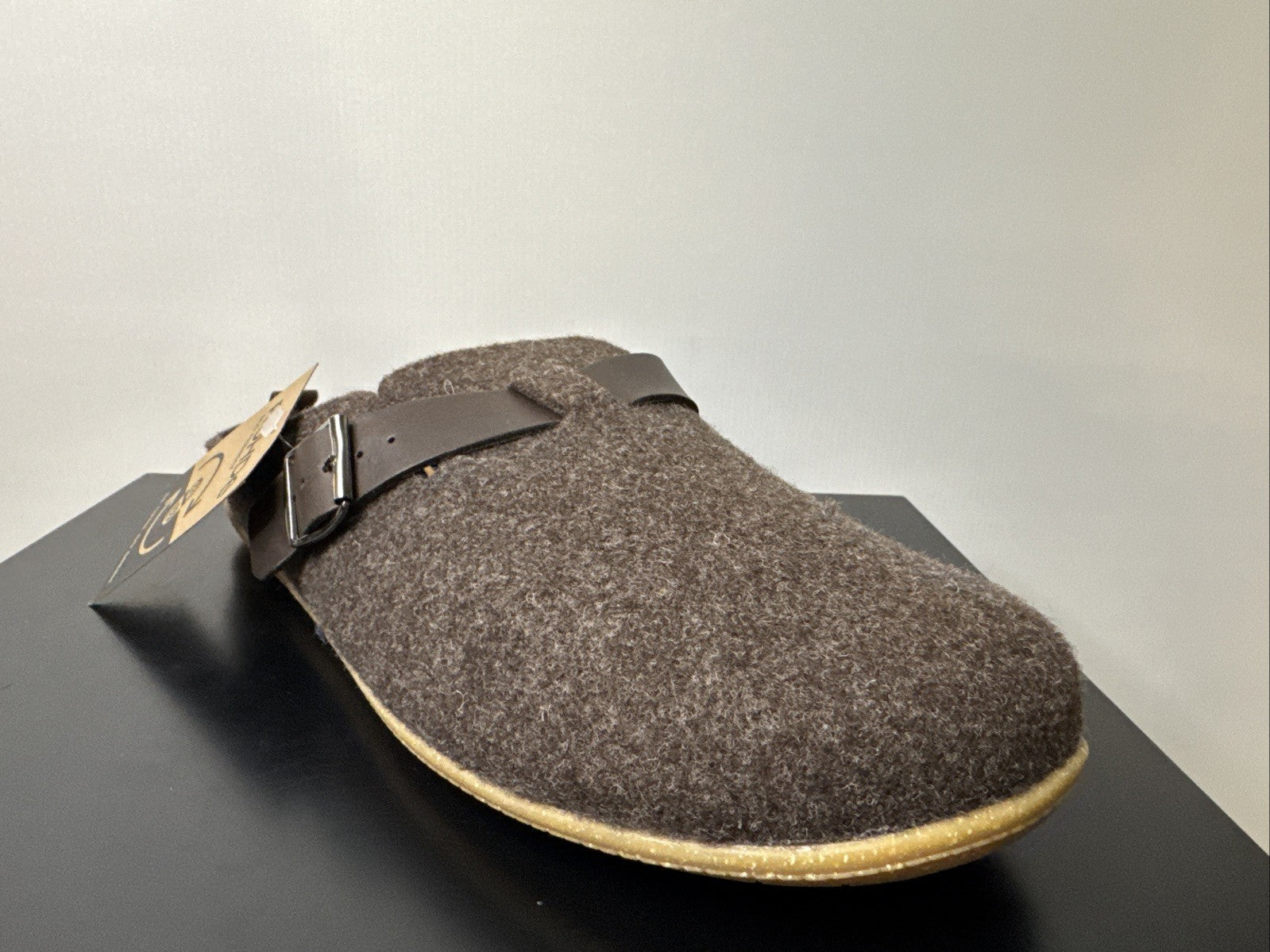 Rohde Herren Filz Pantolette Gr. 46 Mocca Pantoffel 6922
