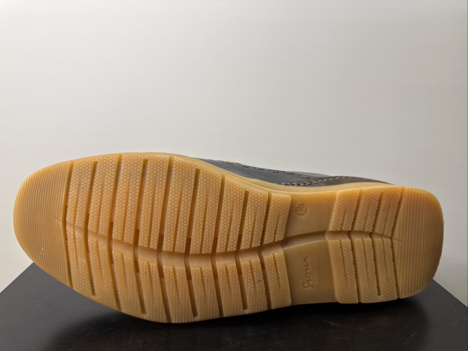 Sioux Hajoko-707 Herrenschuhe Gr. 45/11 Slipper Blau Leder