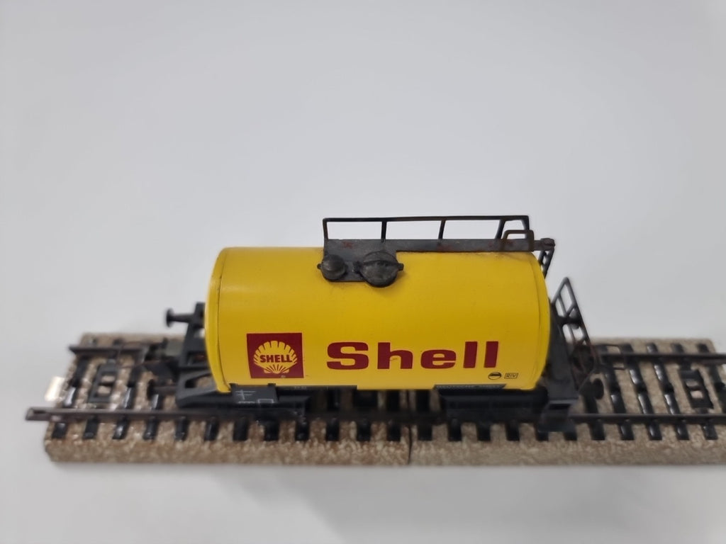Trix Express 3427 Spur H0 Kesselwagen SHELL, DB,Blech