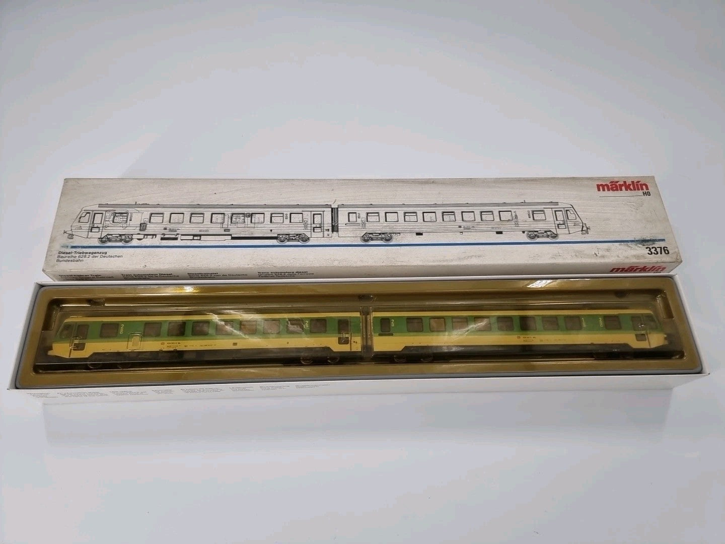 Märklin 3376 DB Triebwagen 628.2, analog In OVP
