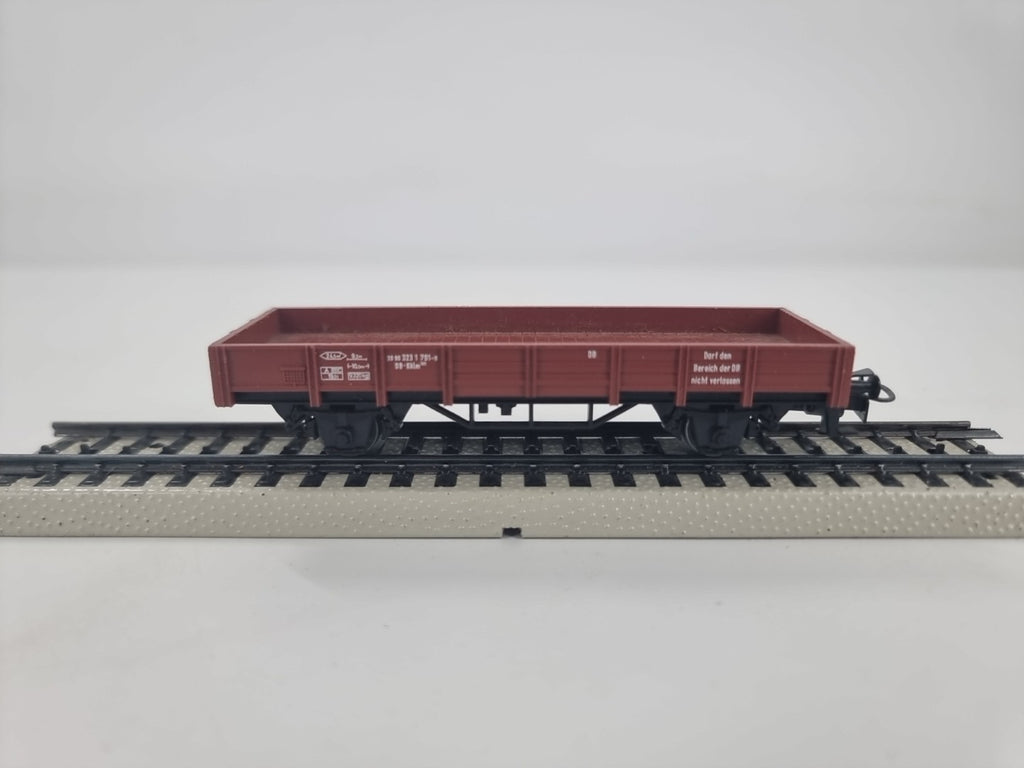 Märklin  H0 505 der DB Niederbordwagen  Rot