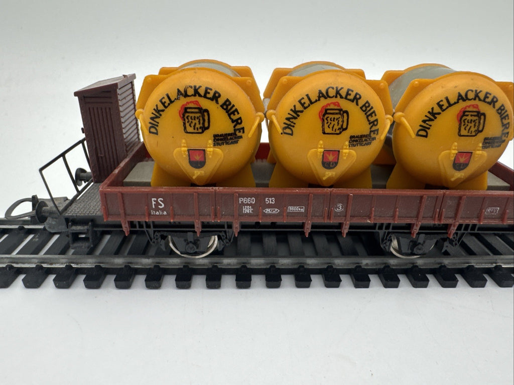 Lima H0 offener Güterwagen Löwenbräu & Dinkelacker Biere Set