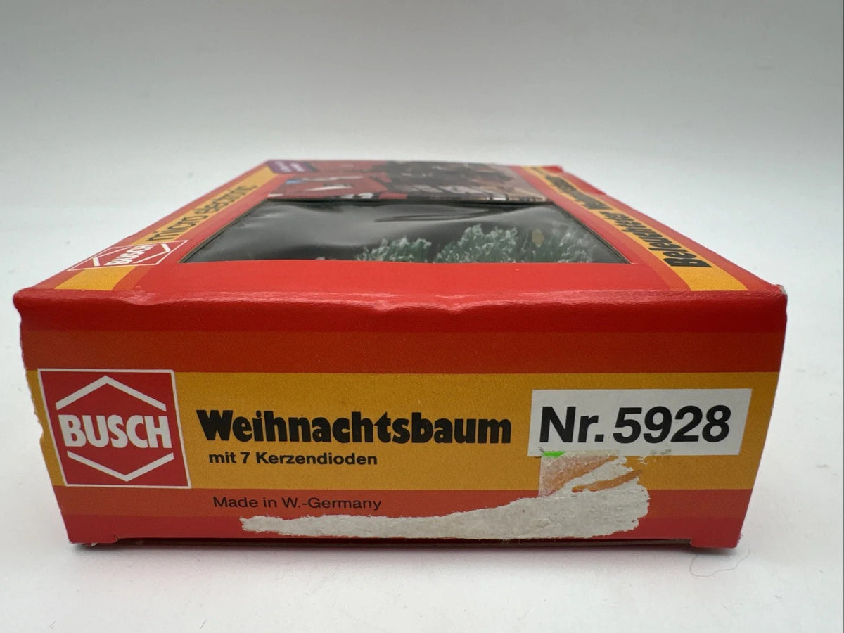 Busch H0 5928 Ausschmückung  Weihnachtsbaum mit Lichterkette Zubehör  in OVP/SCH