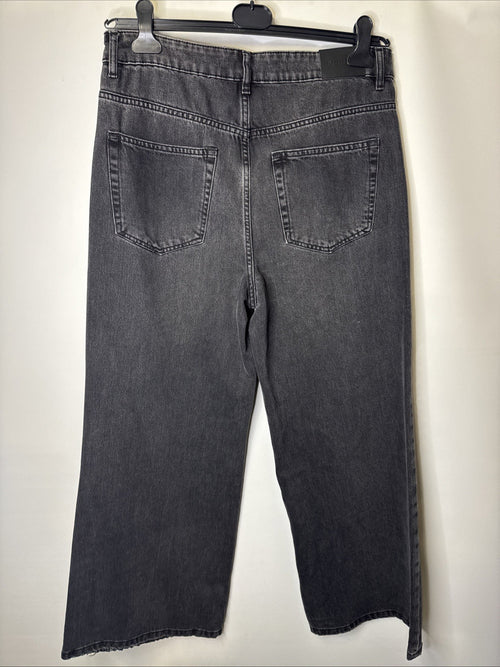 2Y Studios Diala Wide Baggy Jeans Gr. 27 Grau Damen