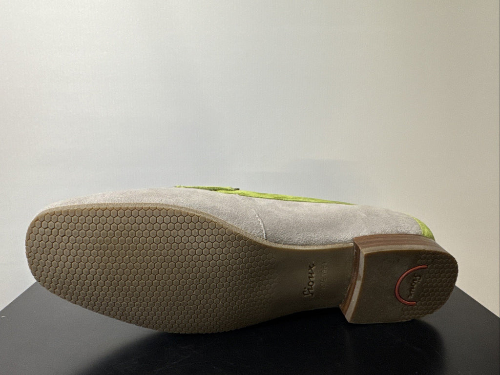 Sioux Corbina Slipper Gr. 6,5 Grau Damenschuhe Leder