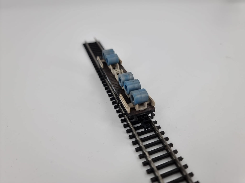 Arnold N Bausatz Schwerlastwagen "Thyssenstahl" mit Ladung 