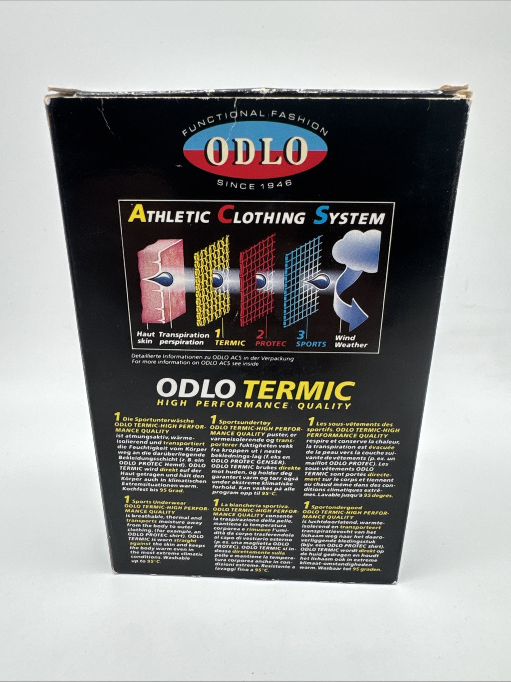 Odlo Active Sport Unterwäsche Slip Men Weiß |Funktionswäsche Gr. S