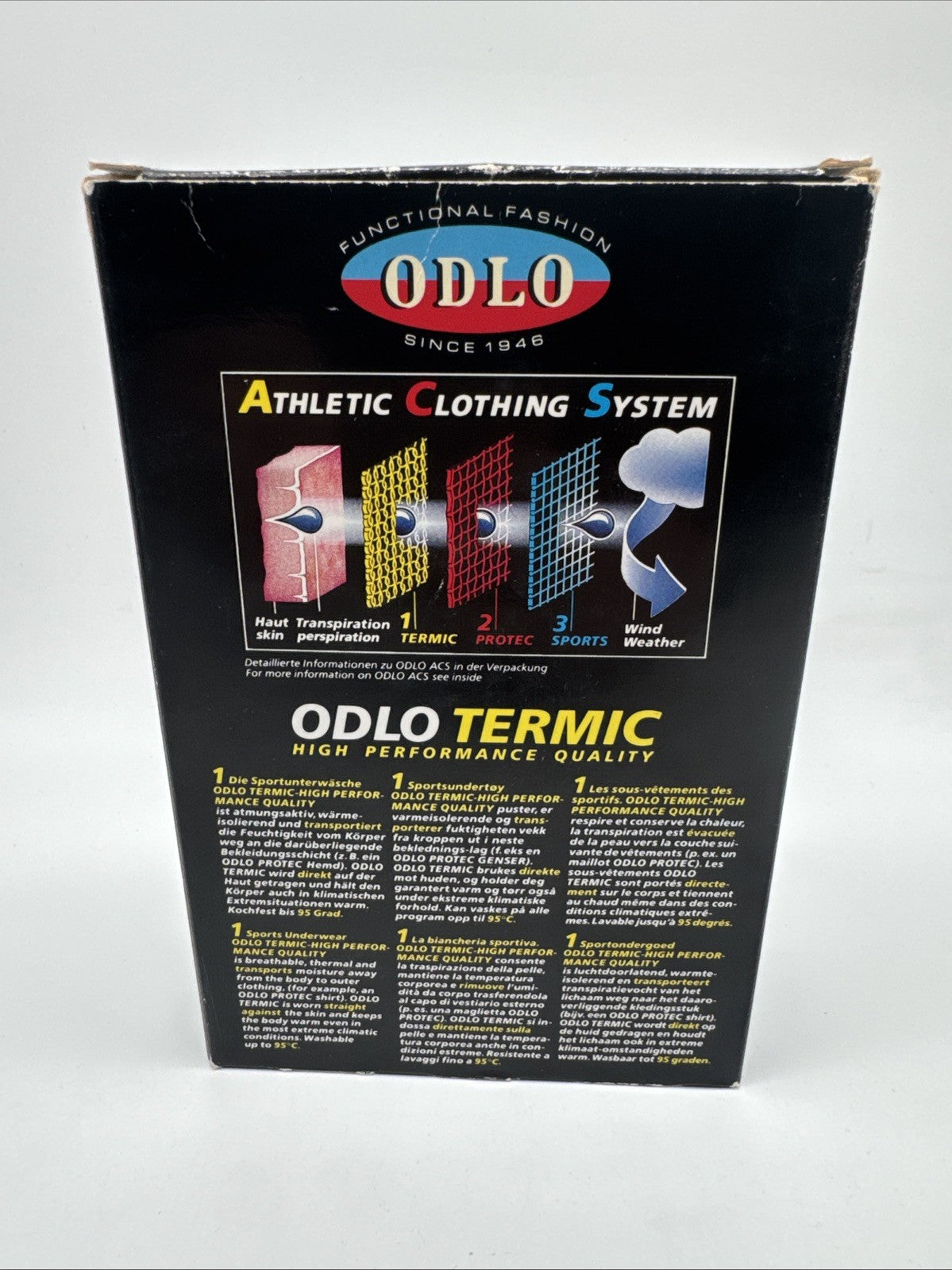 Odlo Active Sport Unterwäsche Slip Men Weiß |Funktionswäsche Gr. S