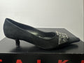 Solo Lei Damen Pumps Gr. 40 Leder Absatzschuh
