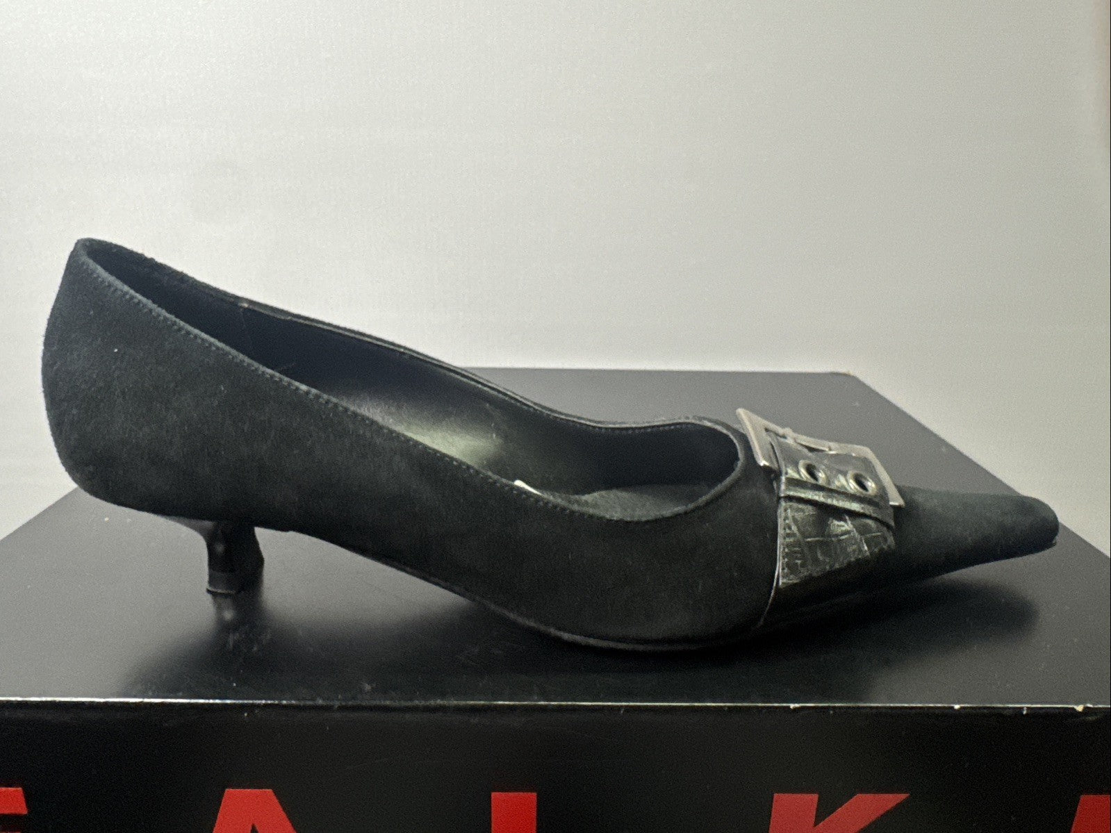 Solo Lei Damen Pumps Gr. 40 Leder Absatzschuh