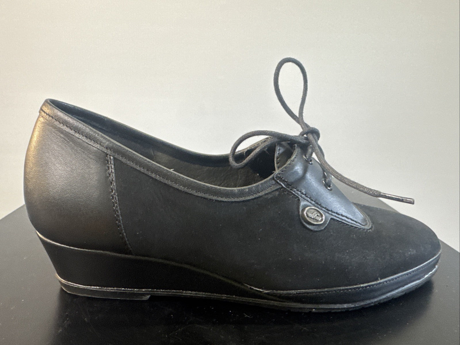 Kranich Halbschuh Gr. 4 Damen Leder