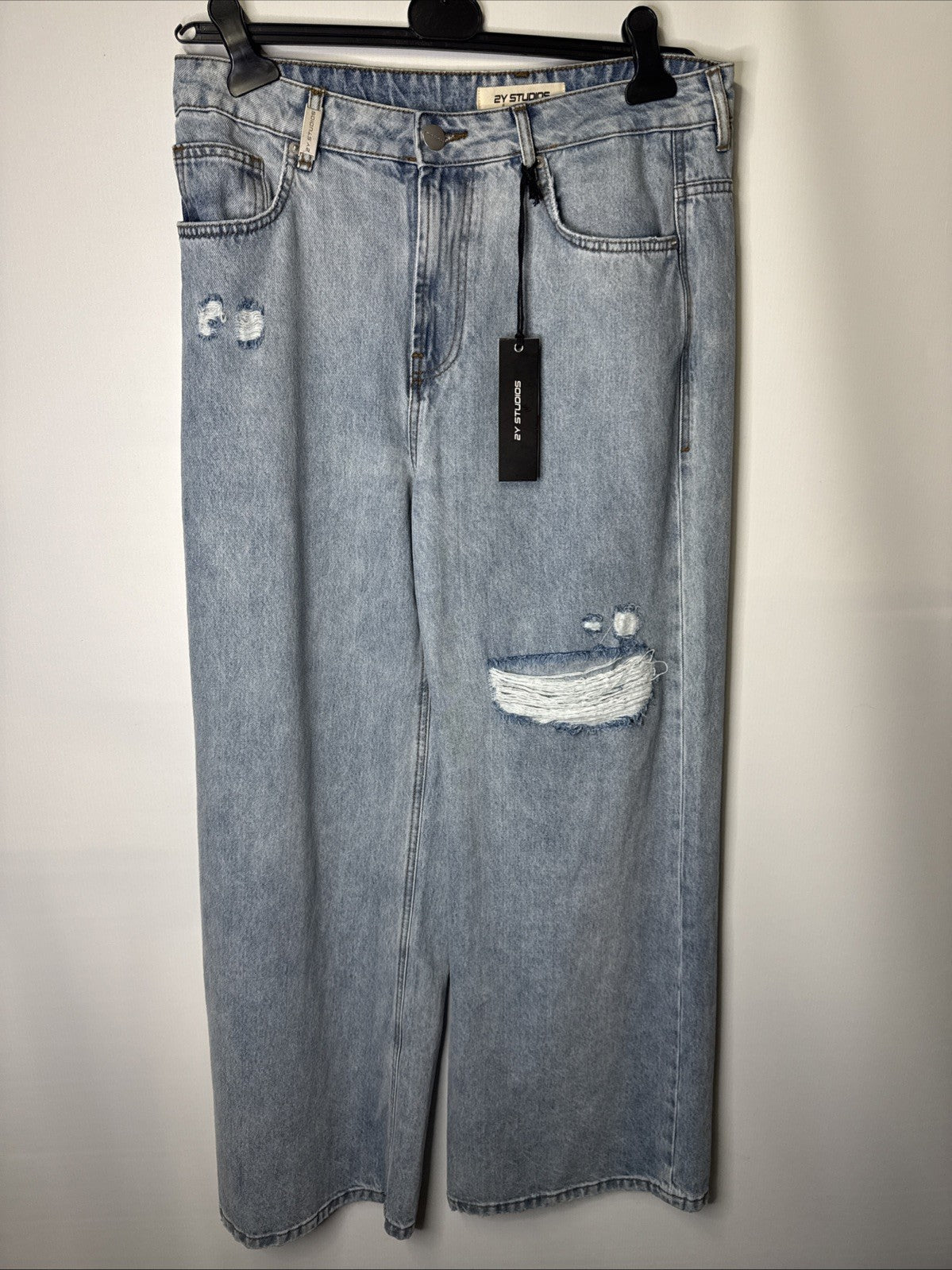 2Y Studio Herren Jeans Diala Wide Baggy Gr. 28
