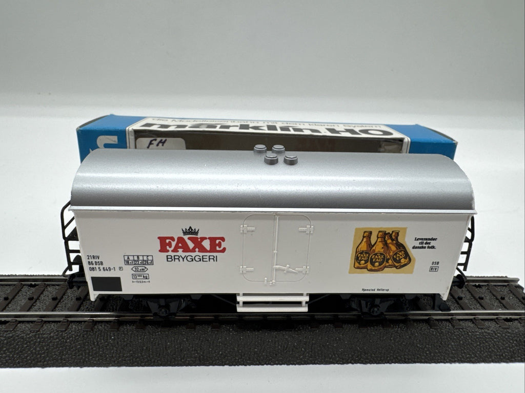 Märklin H0 4565 Bierwagen "Faxe Bryggeri" - in OVP # 9821 #42