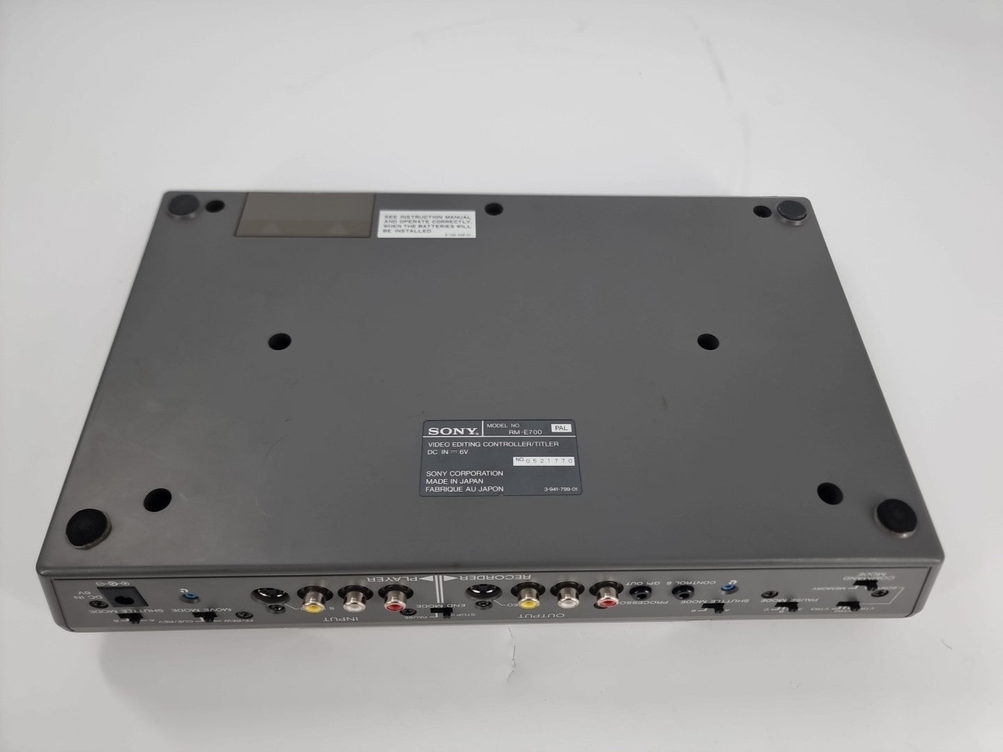 Sony RM-E700 | Video Editing Controller 