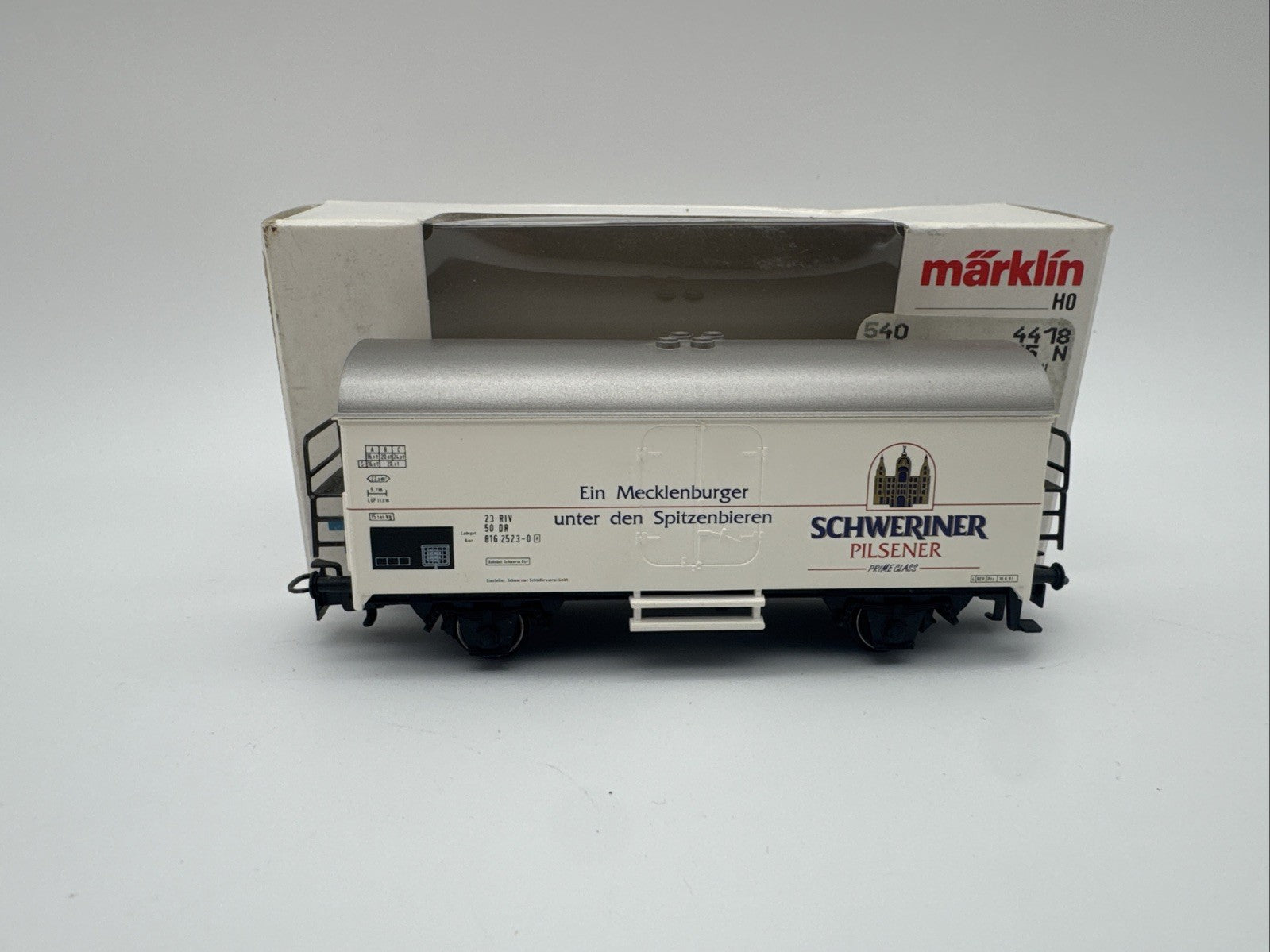 Märklin 4418 Güterwagen Schweriner Pilsener OVP / H0
