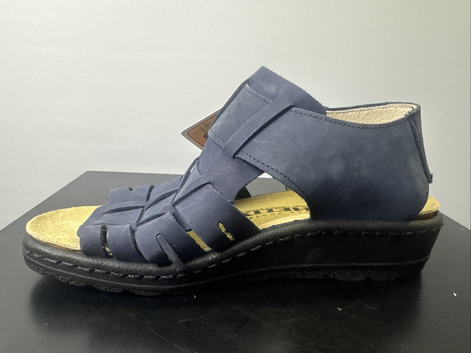 Helix Damenschuh Gr. 36 Sandale Blau 