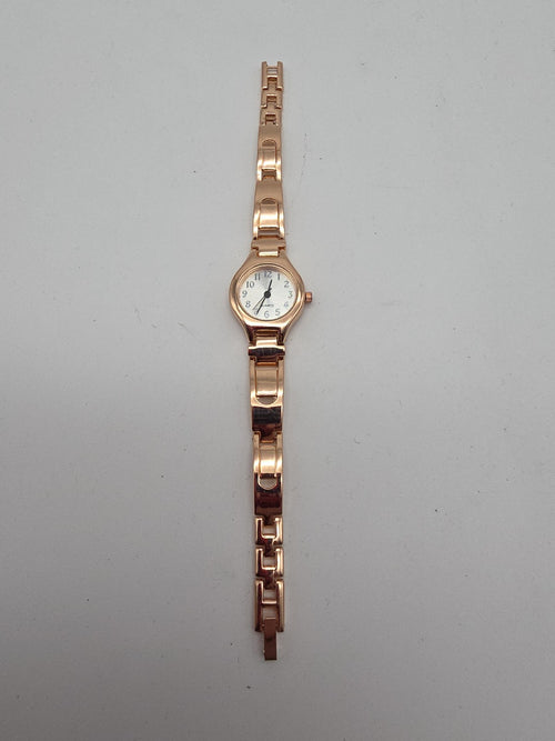 Damen Armbanduhr JG Quartz – Roségold – Edelstahlarmband – Elegant