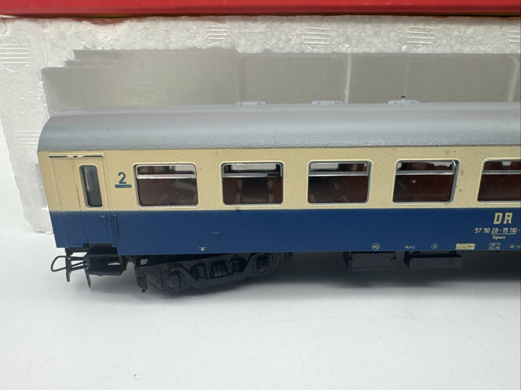 Schicht Prefo H0 5452522/426/00021 Rekowagen DR OVP Neuwertig Beleuchtet