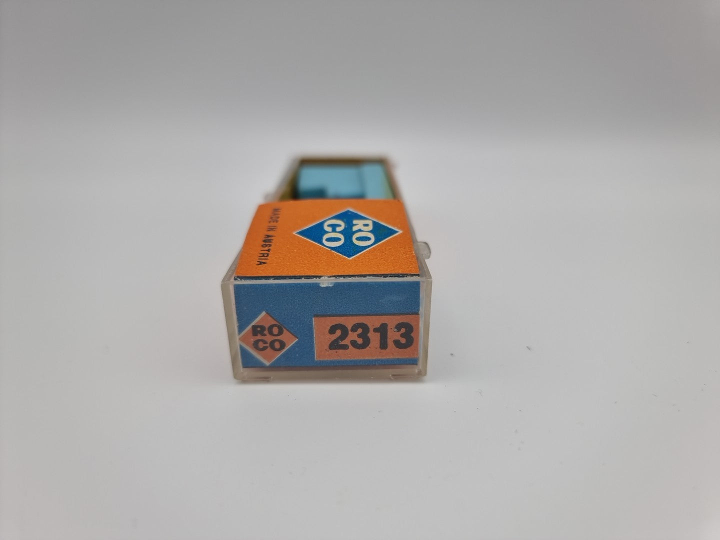 Roco 2313 Spur N Offener Güterwagen / Hochbordwagen, mit Holz beladen OVP