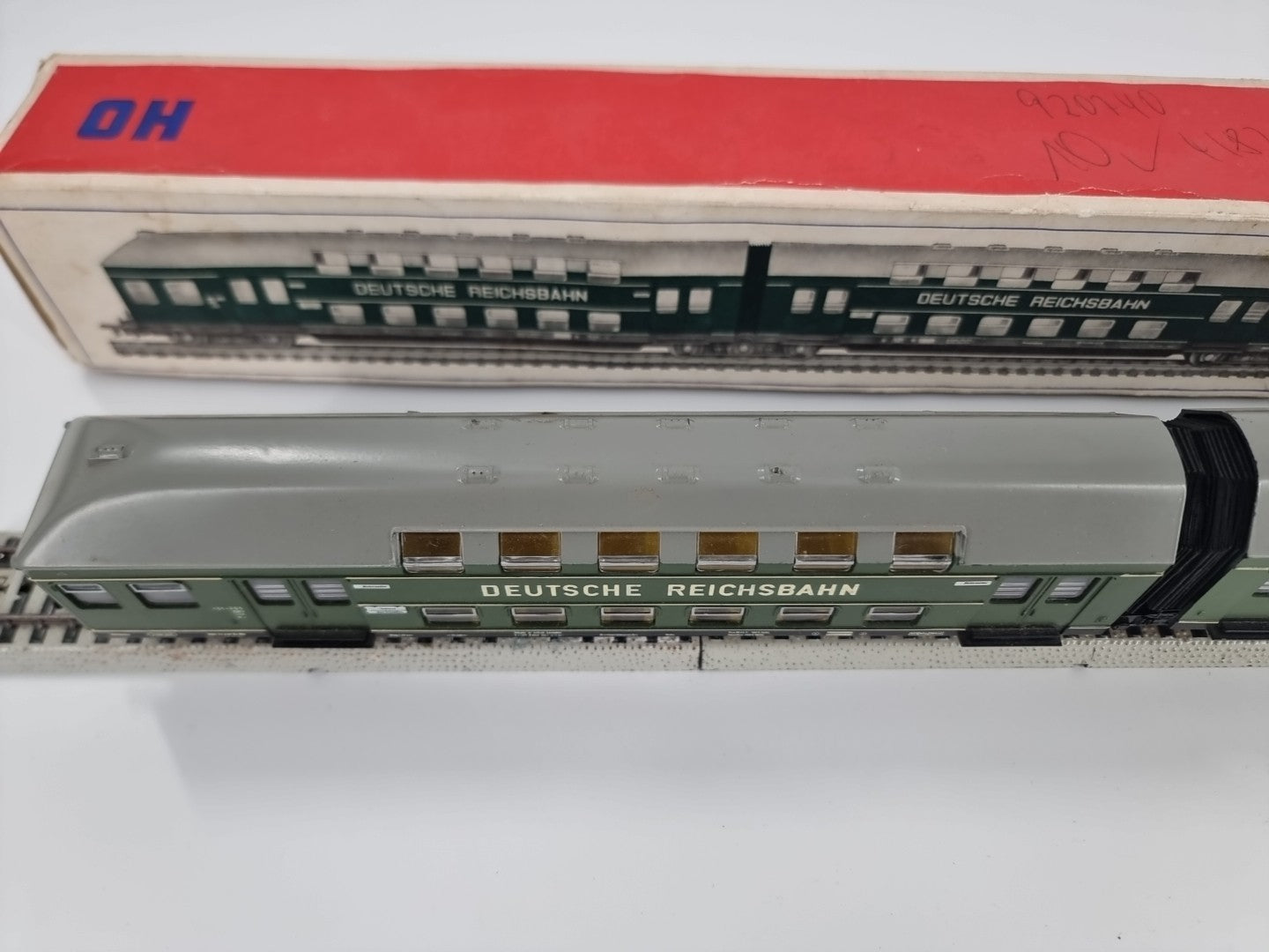 Schicht VEB H0 5452531/426/46 Doppelstockzug Mittelteil 2Tlg OVP